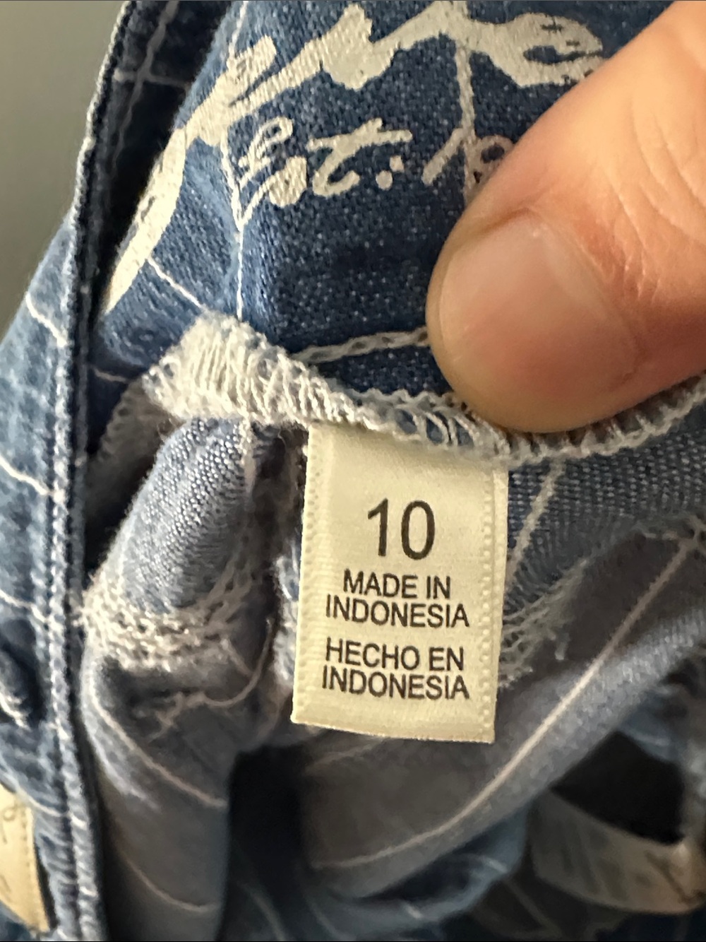 Seven Jeans Blue Pinstripe Wide-Leg Pants - Picture 7 of 10